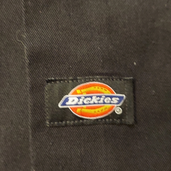 Dickies Mens Work Shirt Black Button up Size L gently worn - Picture 2 of 4